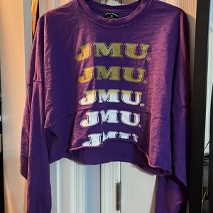 JMU Crop T-shirt